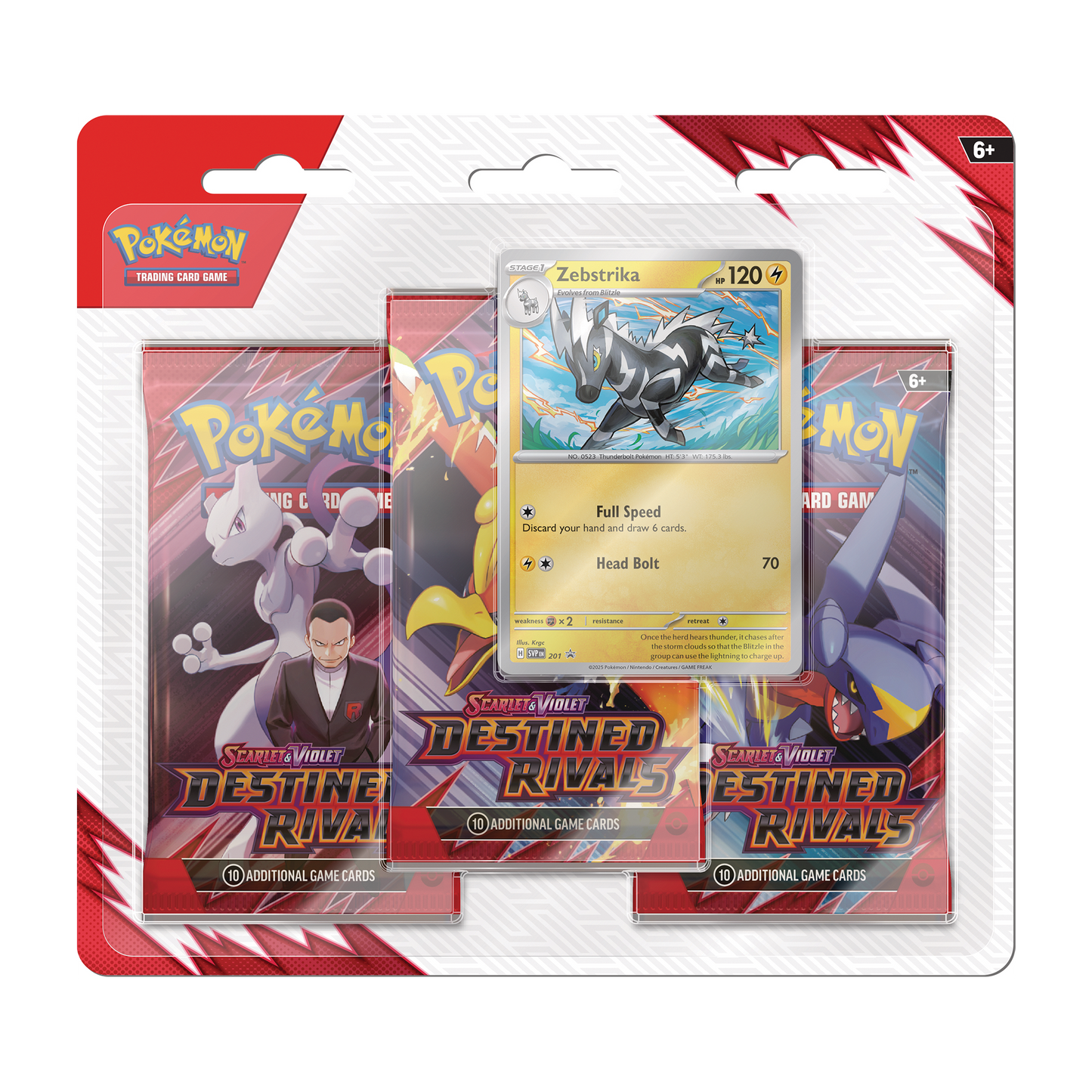 Blister 3 Sobres Destined Rivals - Inglés 🇬🇧