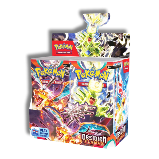 Caja de 36 Sobres Obsidian Flames - Inglés 🇬🇧